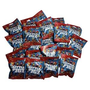 Little Figz Blind Bags Series 1 Heros Monsters City People Figures Lot of 21 NEW